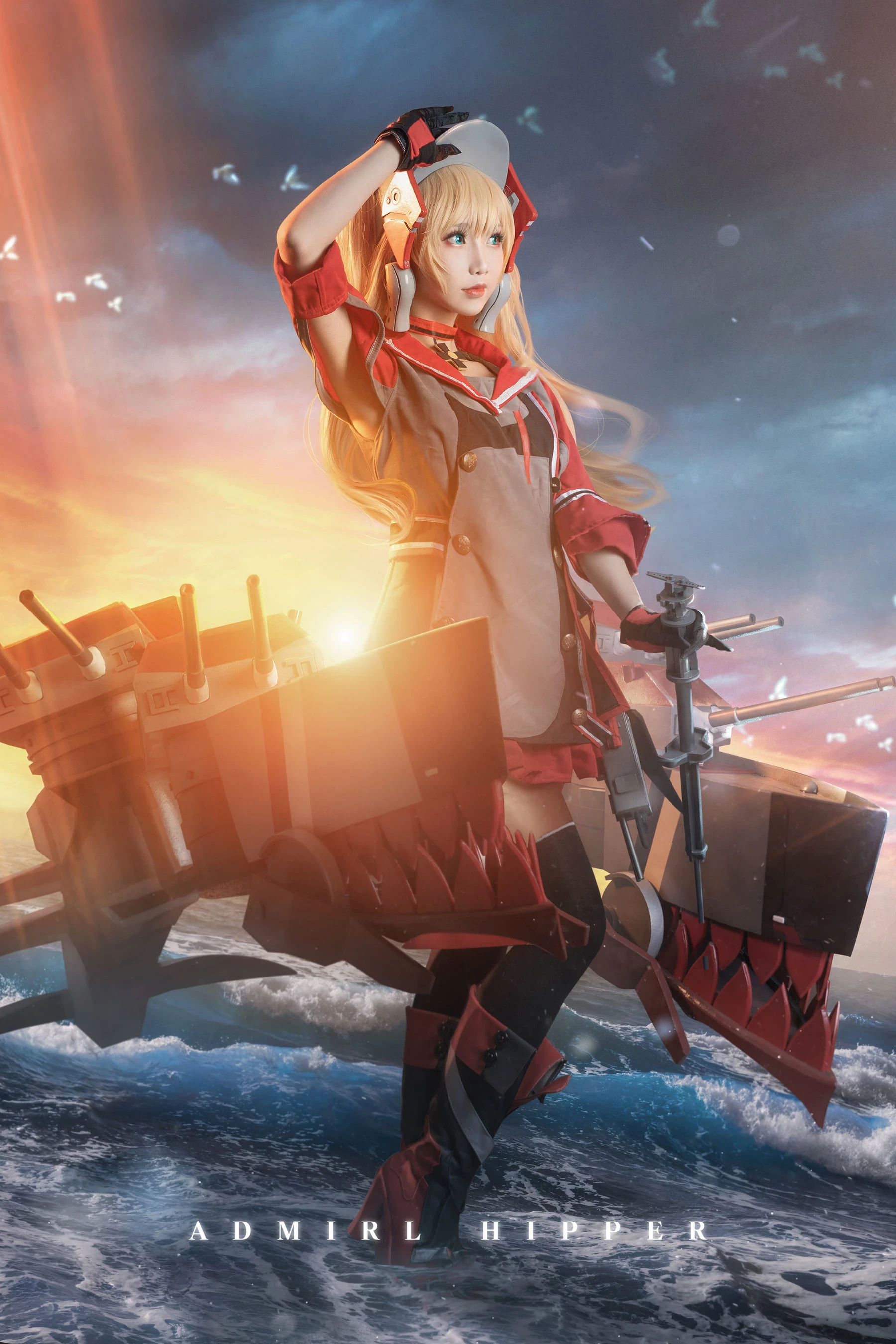 Zelizer-Mbxer cosplay Nhân Vật Admiral Hipper Xinh Xắn